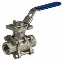 Handbet&auml;tigter Kugelhahn HKI-55I