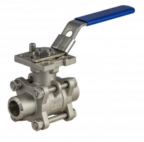 Handbet&auml;tigter Kugelhahn HKI-55A