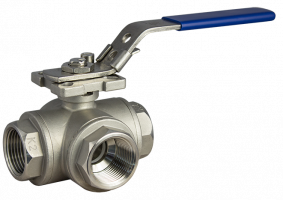 Handbet&auml;tigter Kugelhahn HKI-71T/L